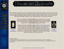 Tablet Screenshot of houseofdubhros.com